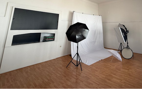 Innenansicht Photostudio